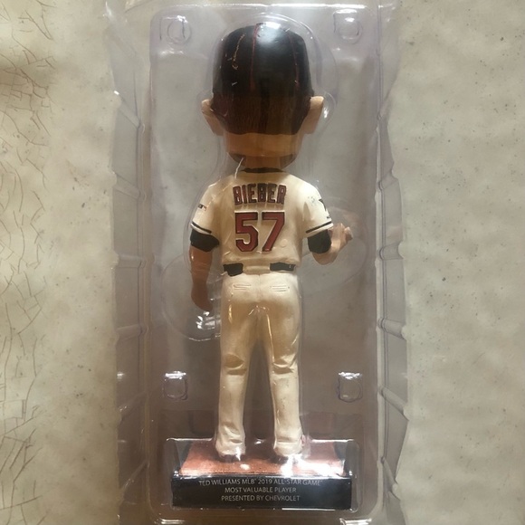 NIB Cleveland Indians Shane Bieber All Star Game MVP Bobblehead - Picture 5 of 5